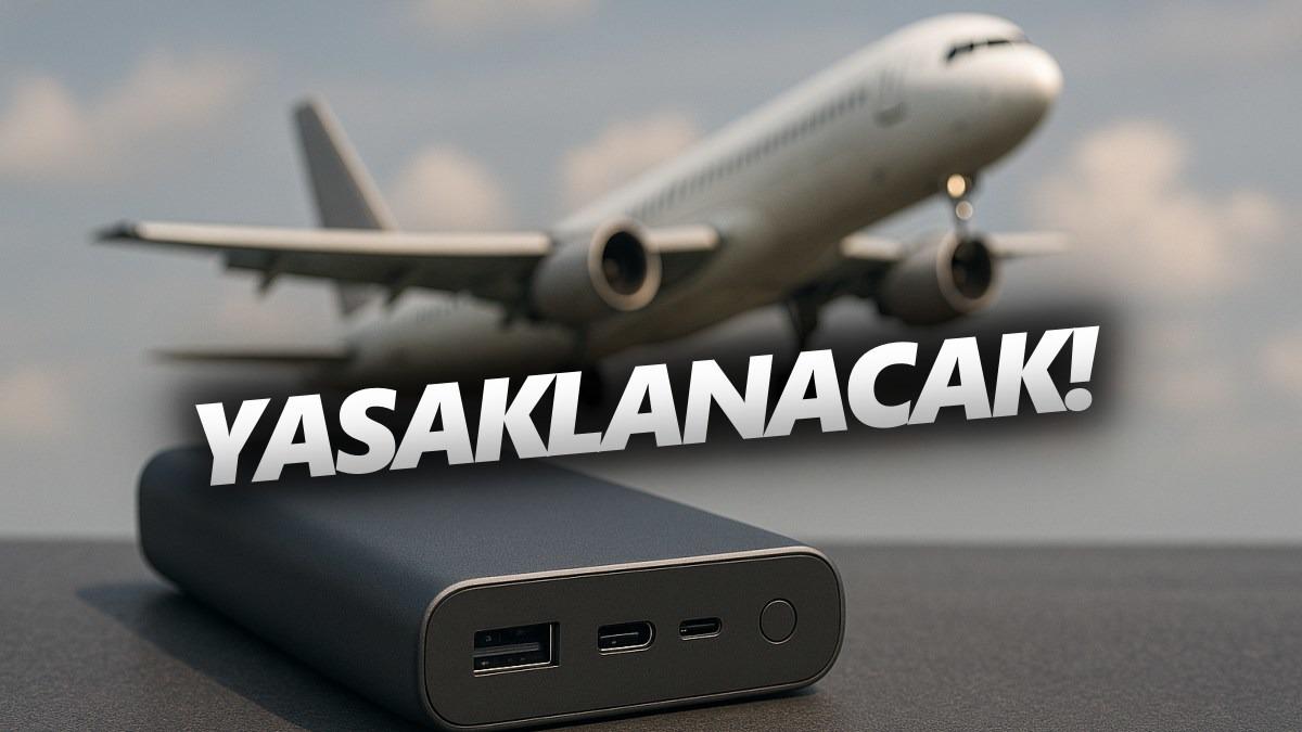 Bakan Açıkladı: Uçaklarda Powerbank Kullanımı Yasaklanabilir