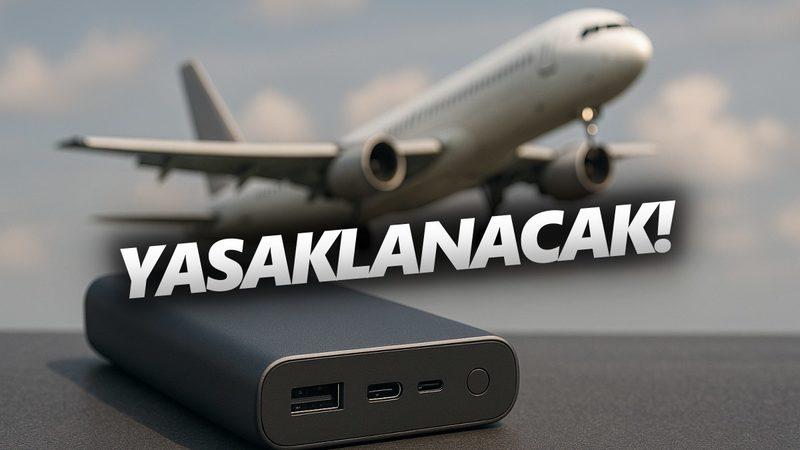 Bakan Açıkladı: Uçaklarda Powerbank Kullanımı Yasaklanabilir