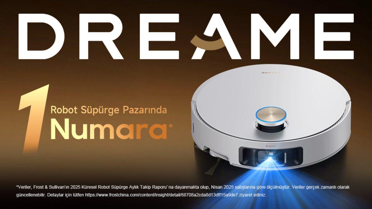 Dreame Technology, 18 Ülkede Robot Süpürge Pazarının Lideri Oldu