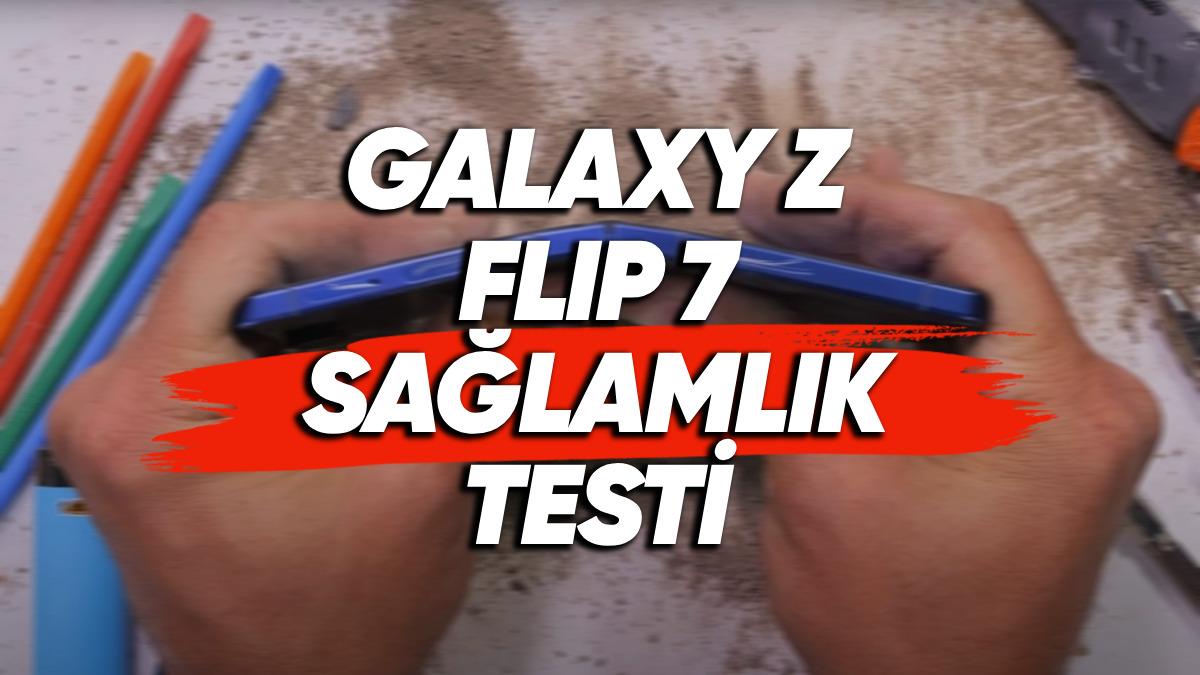 Samsung Galaxy Z Flip 7 Sağlamlık Testine Girdi [Video] (Kavgada Kullanmalık Yeni Telefon)
