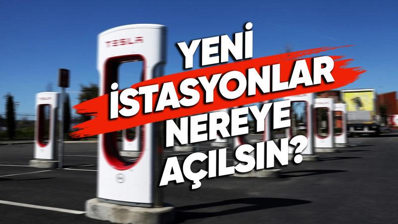 Tesla, Türkiye’de Açılacak Yeni Şarj İstasyonları İçin Oylama Başlattı (Siz de Oy Kullanabilirsiniz)