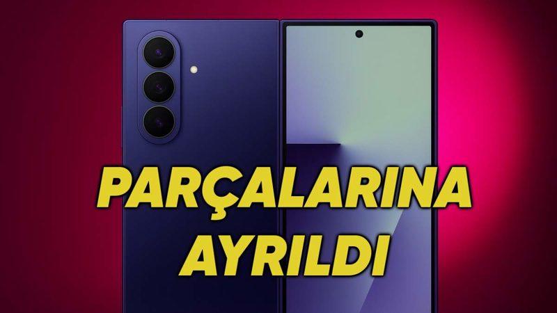 Samsung’un Katlanabilir Modeli Z Fold7 Parçalarına Ayrılarak İncelendi [Video]