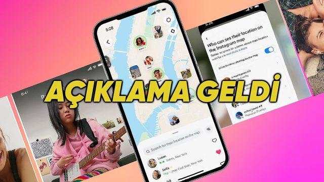 Instagram Patronundan Yerimizi Yurdumuzu Paylaşan "Canlı Konum" Özelliği Hakkında Açıklama