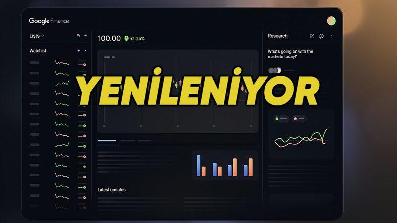 Google Finans, Yapay Zekâ Desteğiyle Baştan Aşağı Yenileniyor: İşte Yeni Özellikler