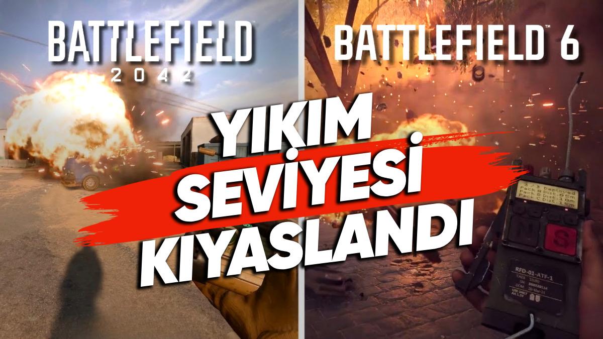 Battlefield 6 ile Battlefield 2042’nin Yıkım Seviyesi Karşılaştırıldı (Sanki İki Farklı Firmanın Oyunu Gibi...) [Video]