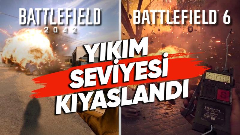 Battlefield 6 ile Battlefield 2042’nin Yıkım Seviyesi Karşılaştırıldı (Sanki İki Farklı Firmanın Oyunu Gibi...) [Video]