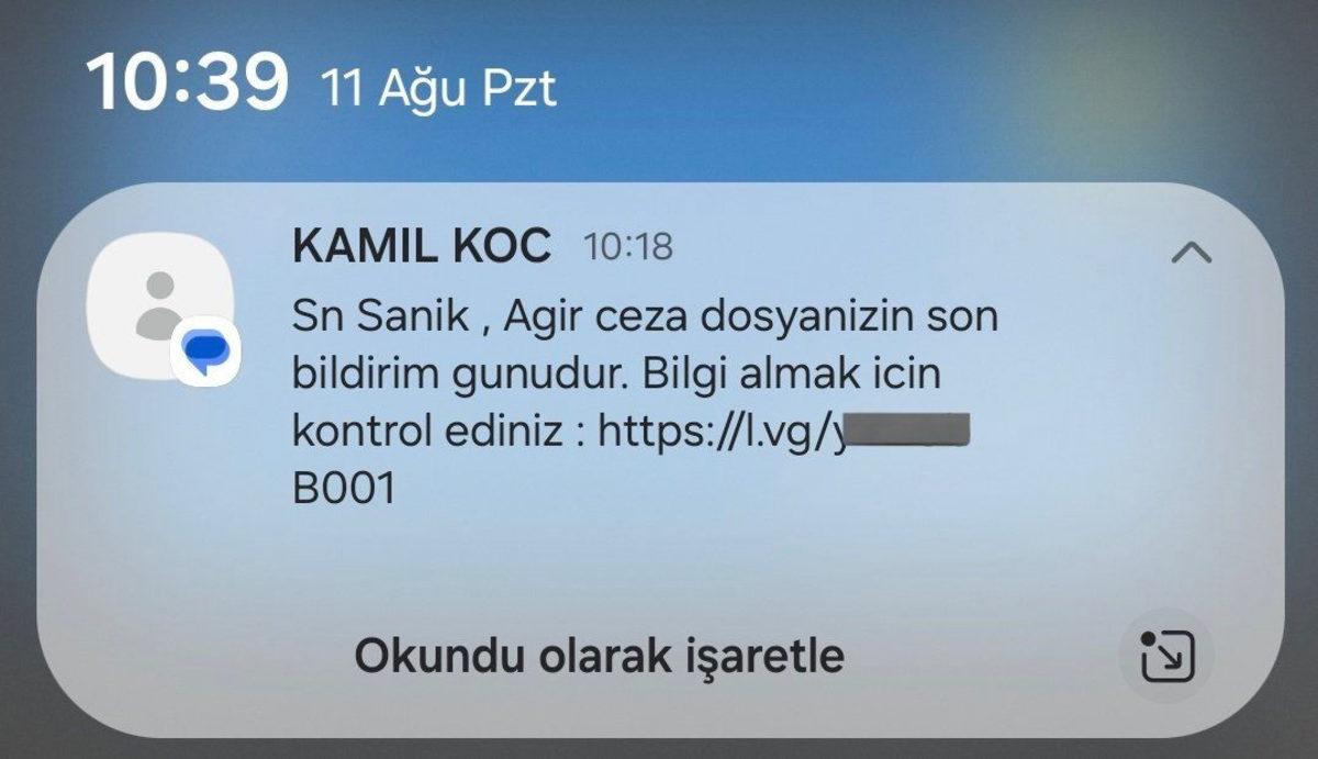 Kamil Koç’tan Dolandırıcılık SMS’lerine İlişkin Resmî Açıklama!
