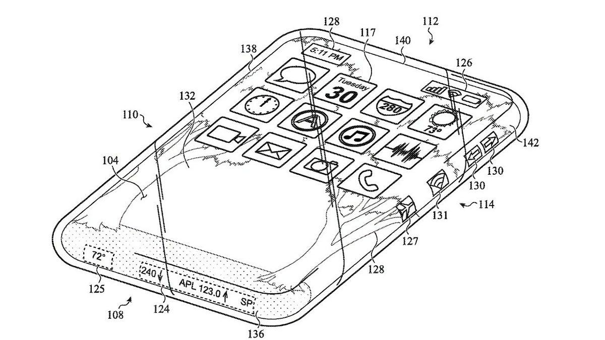 Apple, Tamamen Camdan Oluşan iPhone İçin Patent Aldı: İşte Böyle Görünecek!