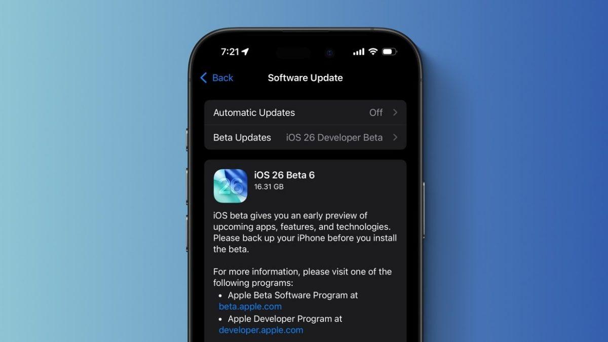 iOS 26 Beta 6 Yayımlandı: İşte Yeni Zil Sesleri, Yeni Animasyonlar ve iPhone’lara Gelecek Tüm Yenilikler!
