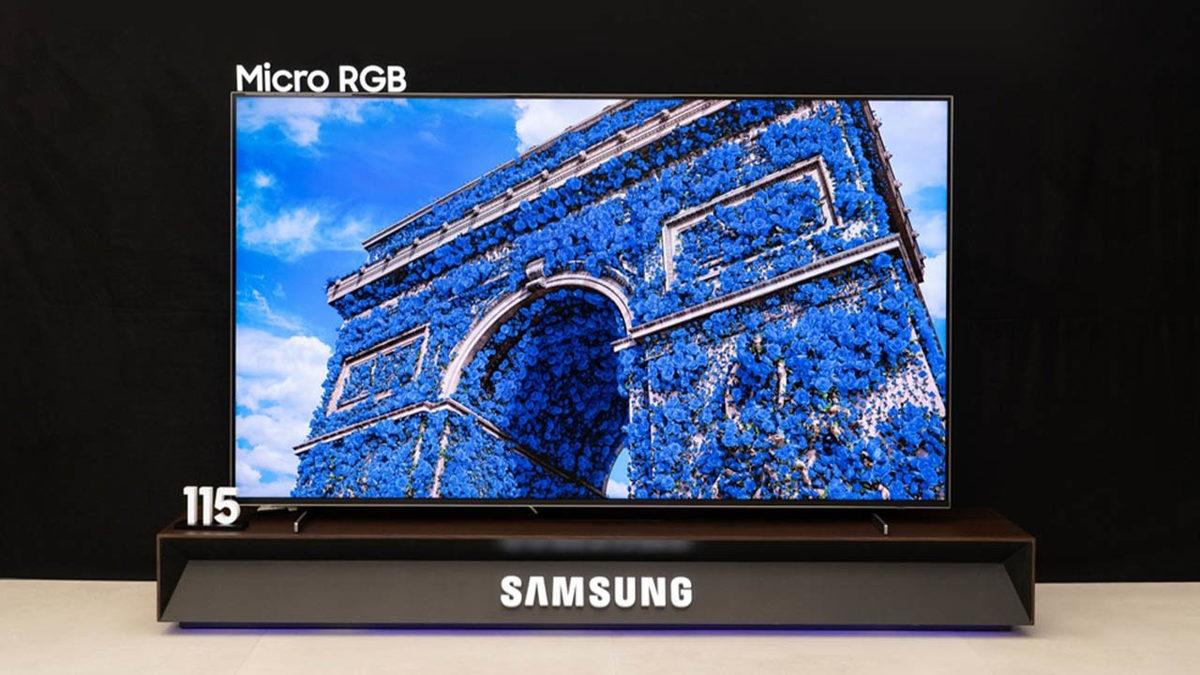 Samsung, Dünyanın İlk Mikro RGB LED TV Panelini Duyurdu: Çığır Açacak!