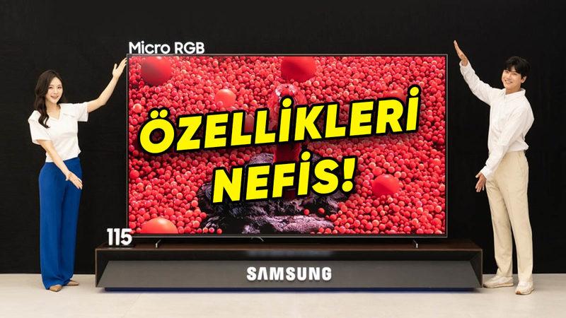 Samsung, Dünyanın İlk Mikro RGB LED TV Panelini Duyurdu: Çığır Açacak!