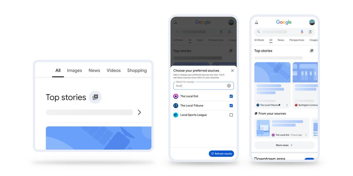 Google Arama Sonuçlarında Sadece Sevdiğiniz Web Sitelerin Haberlerini Göreceksiniz