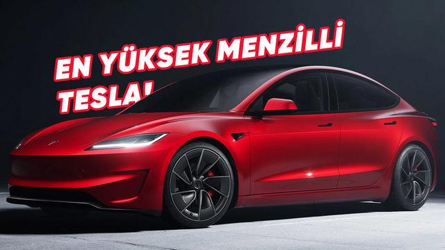 Tesla, Bugüne Kadarki En Uzun Menzilli Otomobilini Tanıttı: İşte Fiyatı!