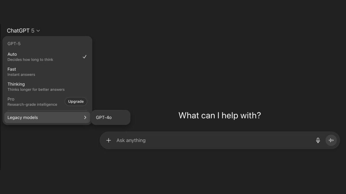OpenAI, ChatGPT’nin Model Seçme Özelliğini Geri Getirdi
