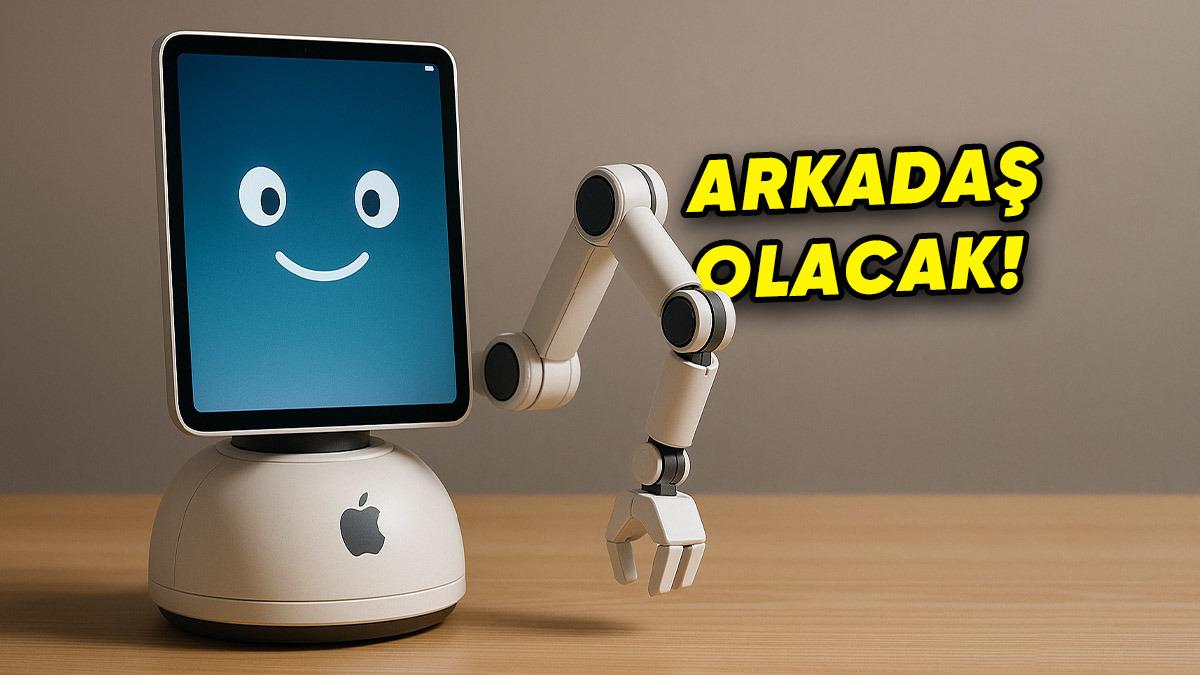 Apple, Mekanik Bir Kolu da Olacak Bir Masaüstü Robotu Geliştiriyor: Ne Zaman Tanıtılacağı da Belli Oldu