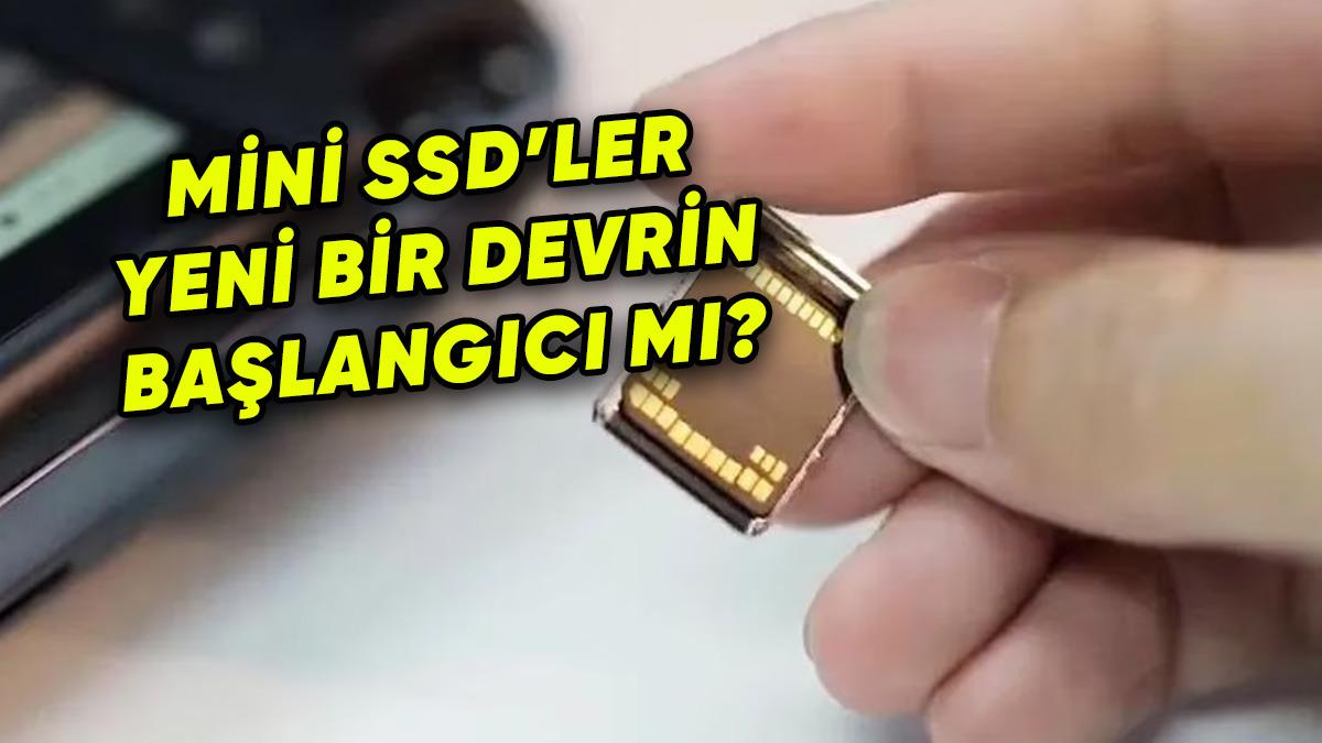 Sadece SIM Kart Boyutunda, Yüksek Performanslı SSD Bellek Geliştirildi: İşte Özellikleri