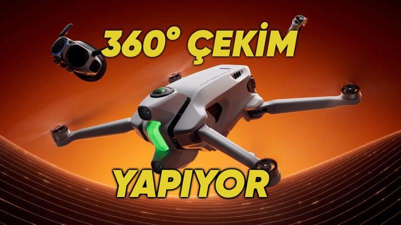 Insta360, Dünyanın İlk 360 Derece Çekim Yapan Drone’unu Duyurdu