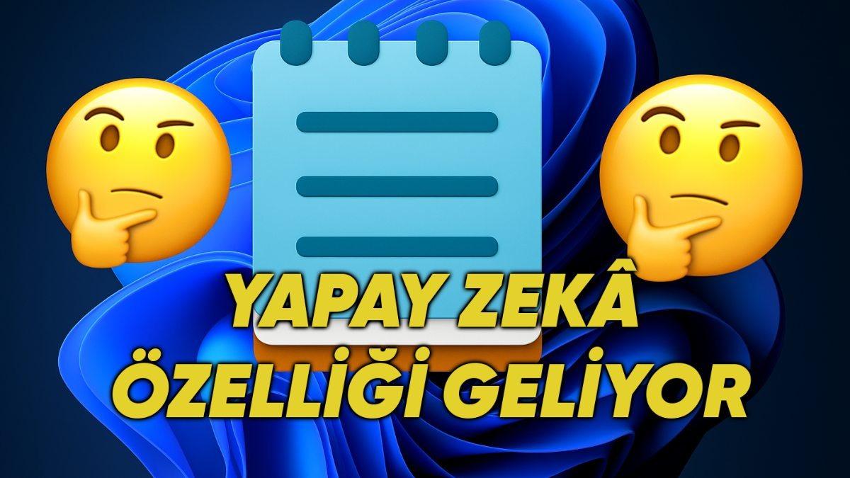 Windows 11 Not Defteri’ne Herkesi Şaşırtacak Bir Özellik Geliyor: Sağ Tık Menüsü Artık Çok Daha Akıllı!