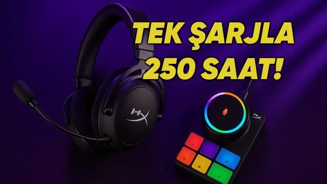 HyperX, Tek Şarjla 250 Saat Götüren Yeni Oyuncu Kulaklığını Tanıttı