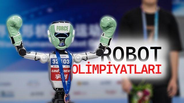 Dünyanın İlk İnsansı Robot Olimpiyatları Tamamlandı: İşte Robotların Şekliden Şekle Girdiği Oyunlardan Kesitler [Video]