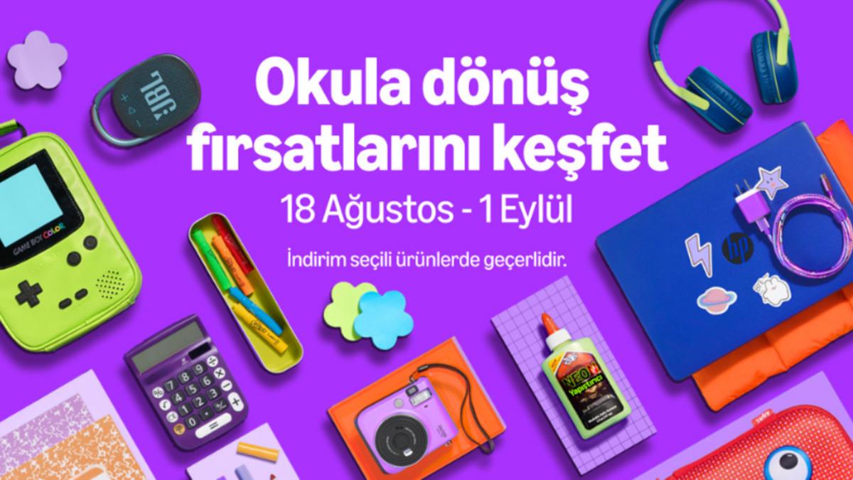 Amazon’da Okula Dönüş Fırsatları Başladı! İşte Her Kategorinin En İyi Fırsatları