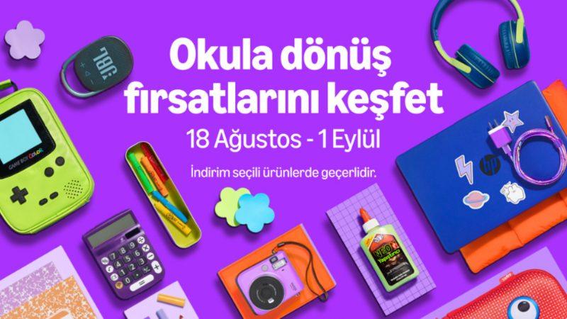 Amazon’da Okula Dönüş Fırsatları Başladı! İşte Her Kategorinin En İyi Fırsatları