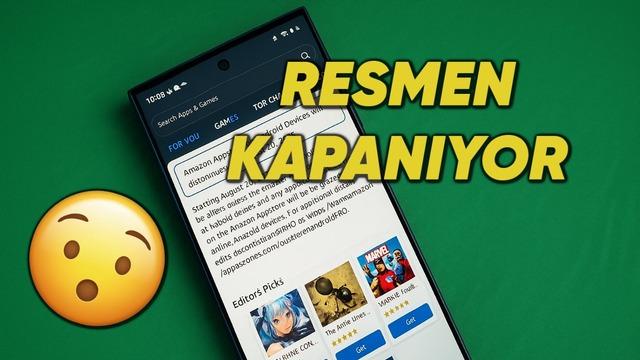 Google Play Store’un En Büyük Rakiplerinden Amazon’un Uygulama Mağazası Kapanıyor