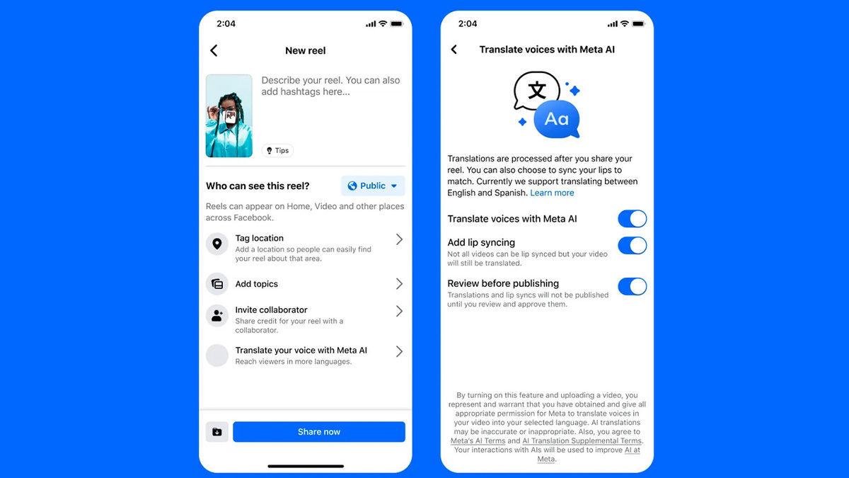 Instagram’daki Reels Videolarına Yapay Zeka ile Dublaj Geliyor