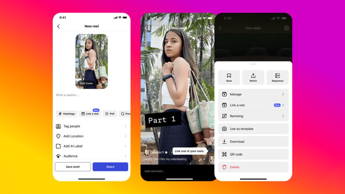 Instagram’a Part Part Reels Atma Özelliği Geliyor: Dizi Bekler Gibi Yeni Bölüm Bekleyeceğiz!