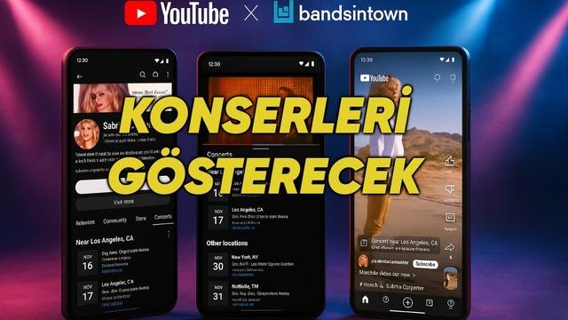 YouTube Artık Yakınınızdaki Konserleri de Göstermeye Başlayacak