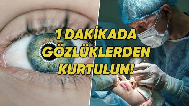 Göz Tedavilerinde Devrimsel Yöntem: Lazersiz Kesiksiz Gözlüklerden Kurtulmak Mümkün Olacak