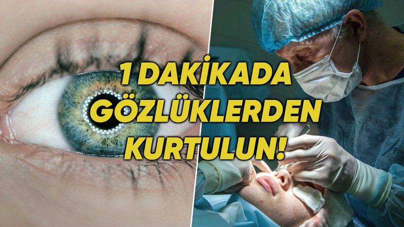 Göz Tedavilerinde Devrimsel Yöntem: Lazersiz Kesiksiz Gözlüklerden Kurtulmak Mümkün Olacak