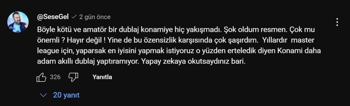 eFootball’un Tanıtım Videosundaki Türkçe Dublaj Eleştiri Yağmuruna Tutuldu [Video]