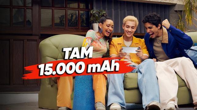 Realme Bir Şeyler Deniyor: 15.000 mAh Pile Sahip Telefon Geliyor!