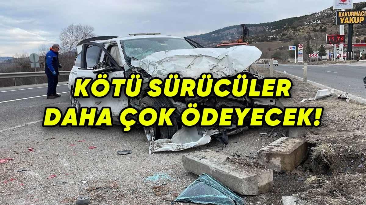 Zorunlu Trafik Sigortasına Yeni Düzenleme: Artık Kötü Sürücülere "Torpil" Geçilmeyecek