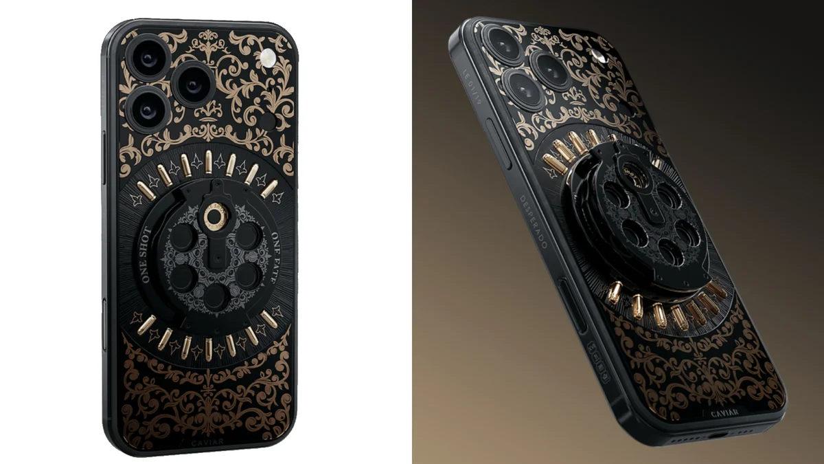 iPhone 17 Tanıtılmadan 500.000 Liralık Altın Kaplama Versiyonu Satışa Çıktı: Karşınızda iPhone 17 Pro Max Russian Roulette!