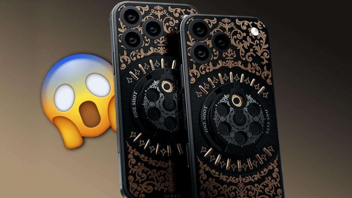 iPhone 17 Tanıtılmadan 500.000 Liralık Altın Kaplama Versiyonu Satışa Çıktı: Karşınızda iPhone 17 Pro Max Russian Roulette!