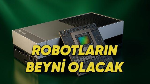 NVIDIA, Robotların Beyni Olacak Yeni Nesil Jetson AGX Thor Geliştirici Kitini Duyurdu