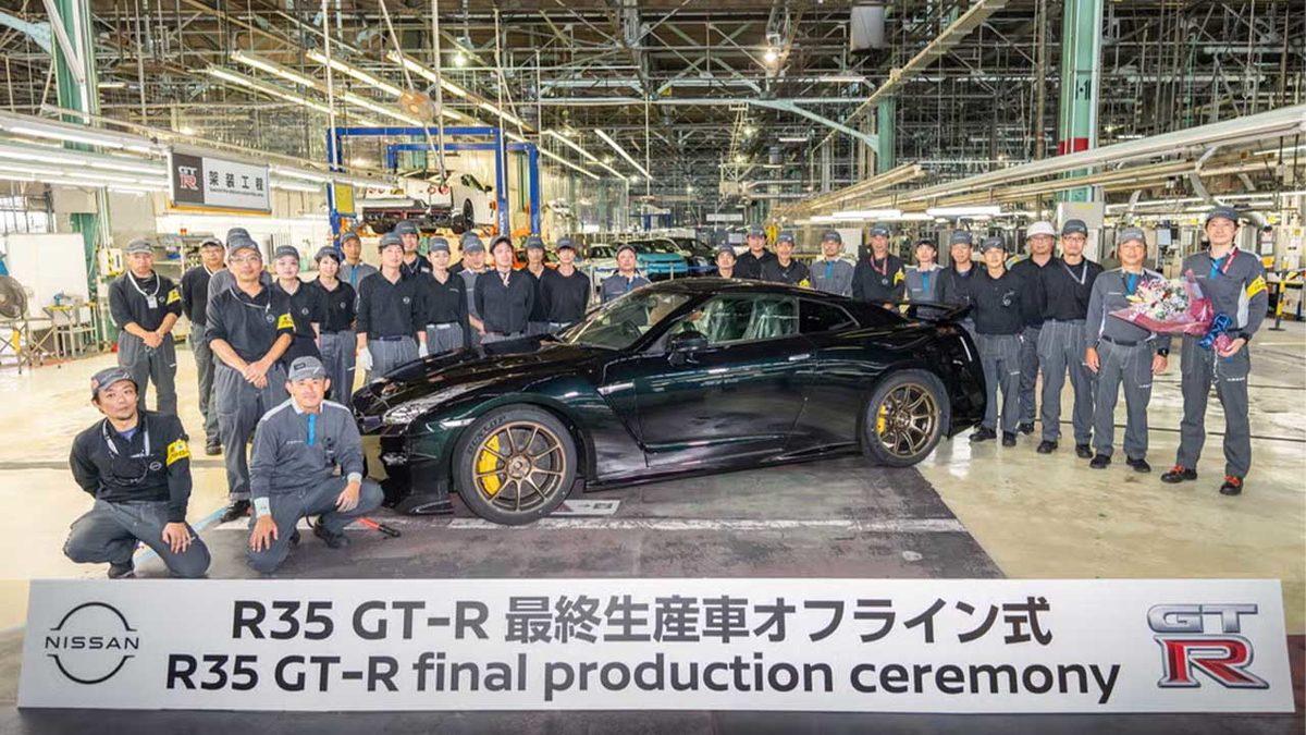 Son R35 Fabrikadan Çıktı: Nissan GT-R Üretimi Resmen Sona Erdi!
