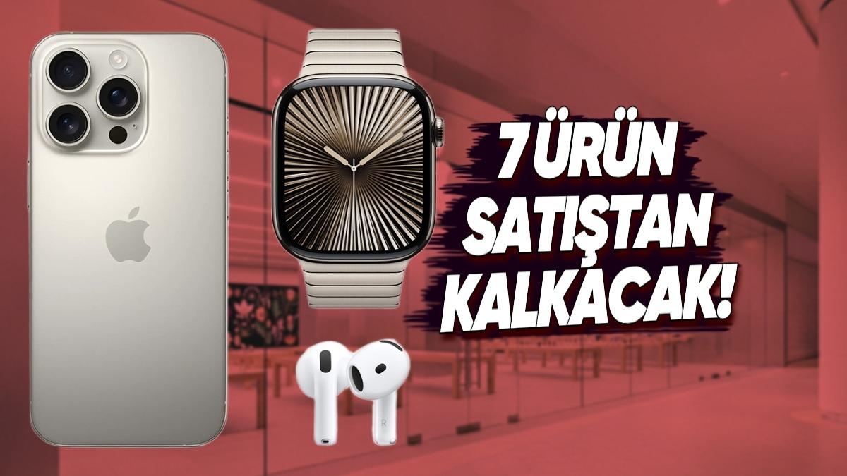iPhone 17 Tanıtıldıktan Sonra Satışı Durdurulacak 7 Apple Ürünü
