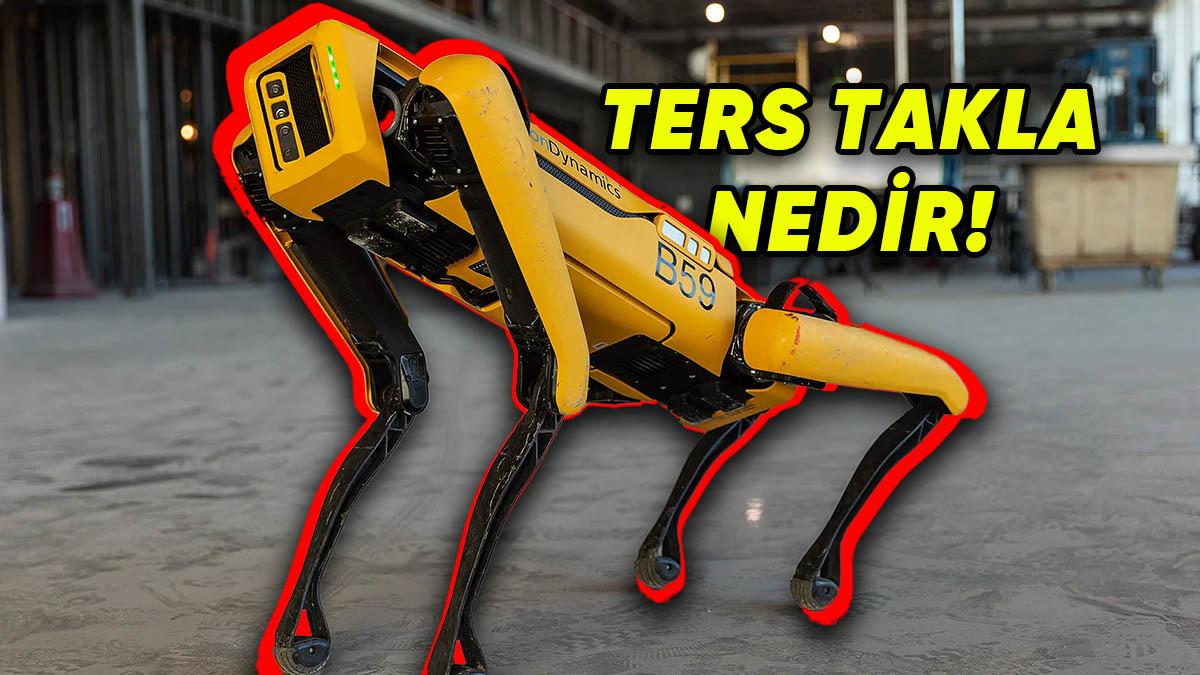 Boston Dynamics’in Robot Köpeği Spot, Şimdi de Jimnastikçi Oldu: Ters Takla Atabiliyor! [Video]