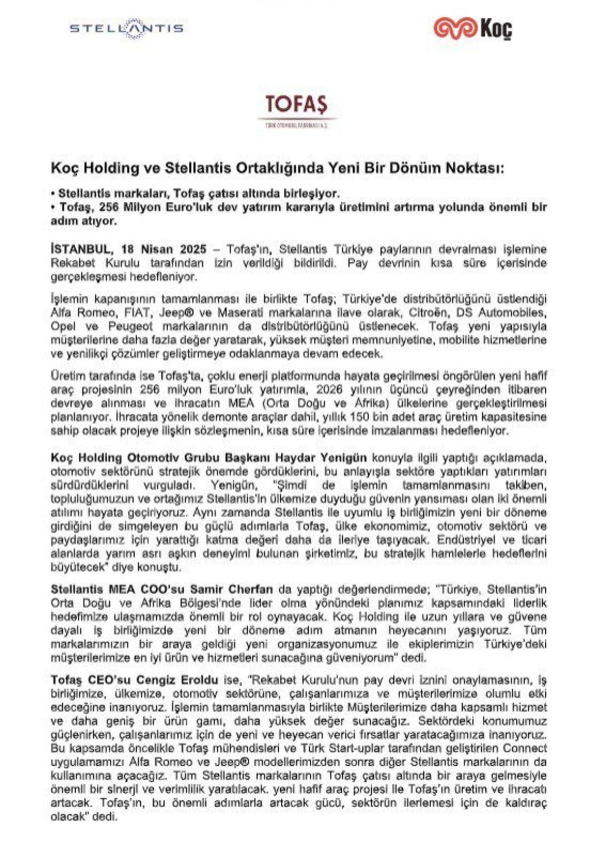 Piknik Hazırlıkları Başlasın: Fiat Doblo Üretimi Türkiye’ye Geri Dönüyor