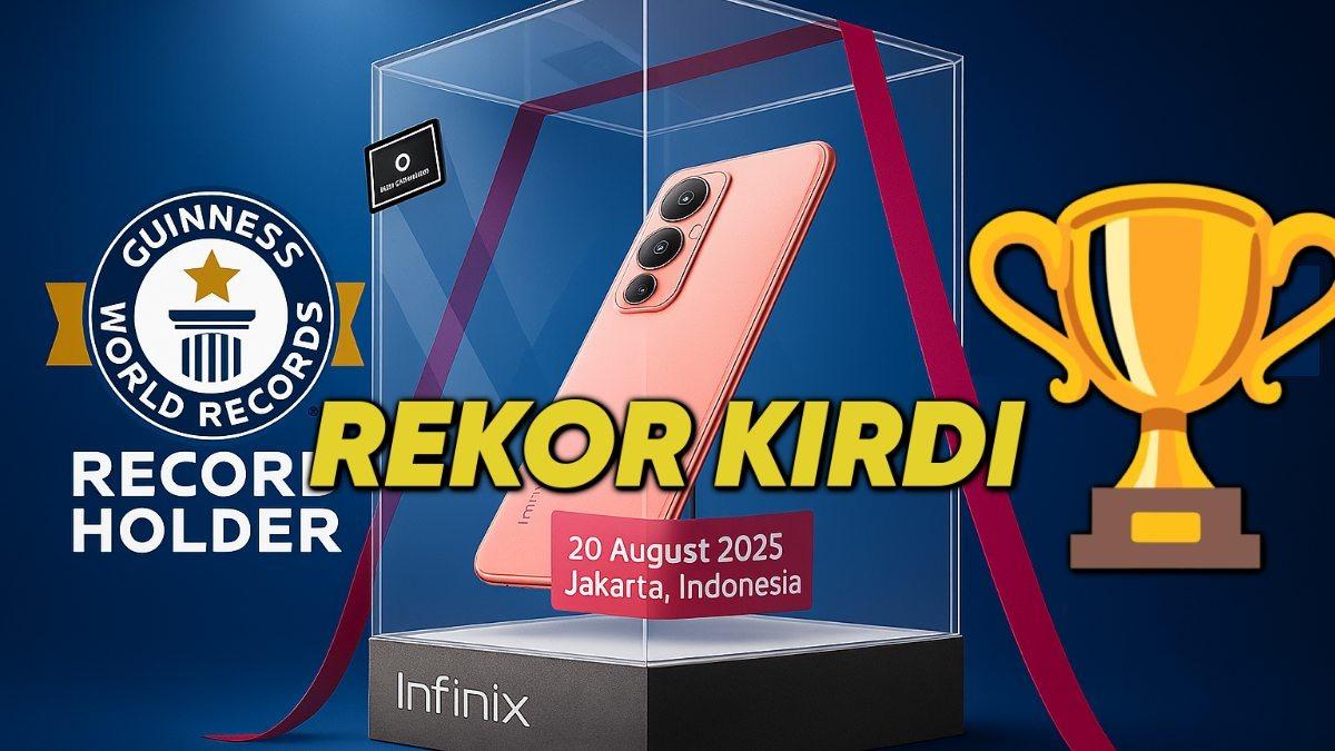 Infinix HOT 60 Pro+ Guinness Rekoru Kırdı: Dünyanın En İnce 3D Kavisli Ekrana Sahip Telefonu!
