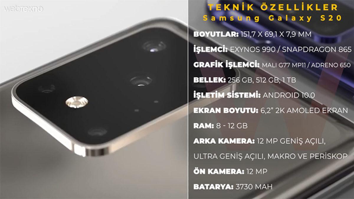 Yeni Samsung Galaxy S20 Modellerinin Özellikleri ve Türkiye Fiyatı Ne Olacak?