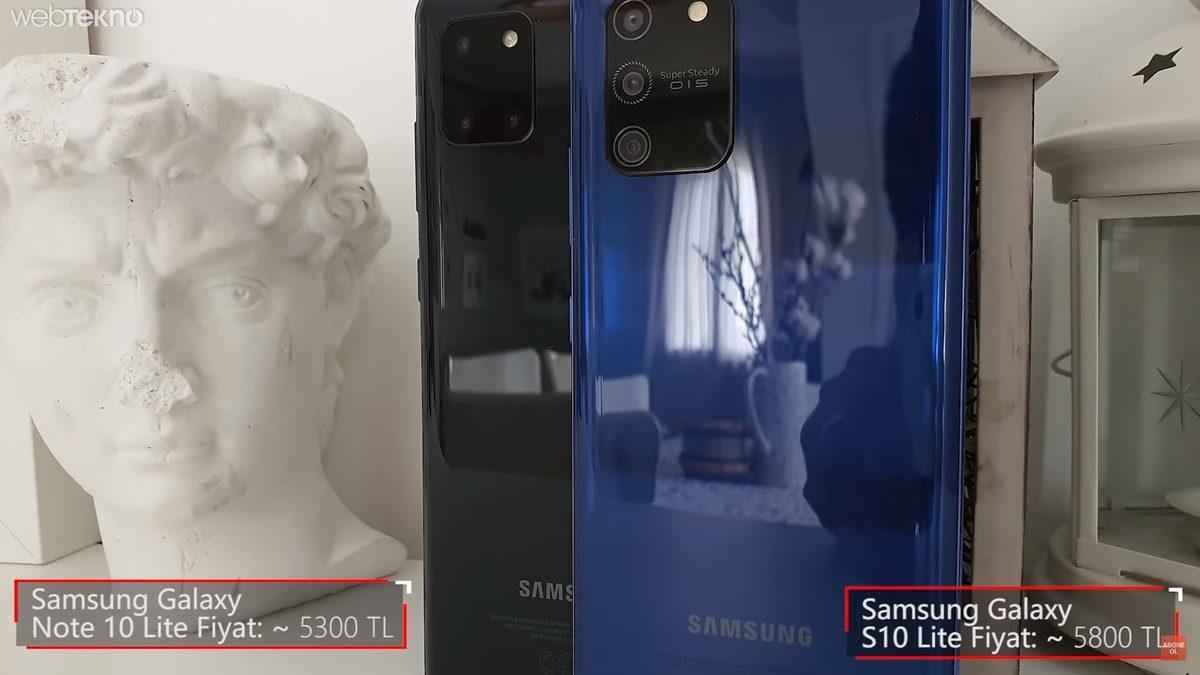 Samsung'un Apple'ın Hasılatına Göz Diktiği Telefonlar: Galaxy S10 Lite VS Note 10 Lite Hız Testi