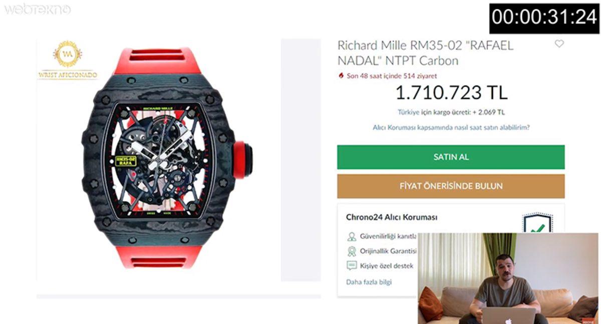 Acun Ilıcalı'nın Taktığı Yaklaşık 2 Milyon TL'lik Saate Yakından Baktık