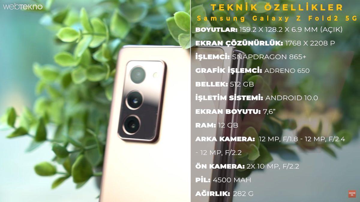 Bize Katlanabilecek mi? #3 - Samsung'un Katlanan Yeni Telefonu: Galaxy Z Fold2 Ön Bakış