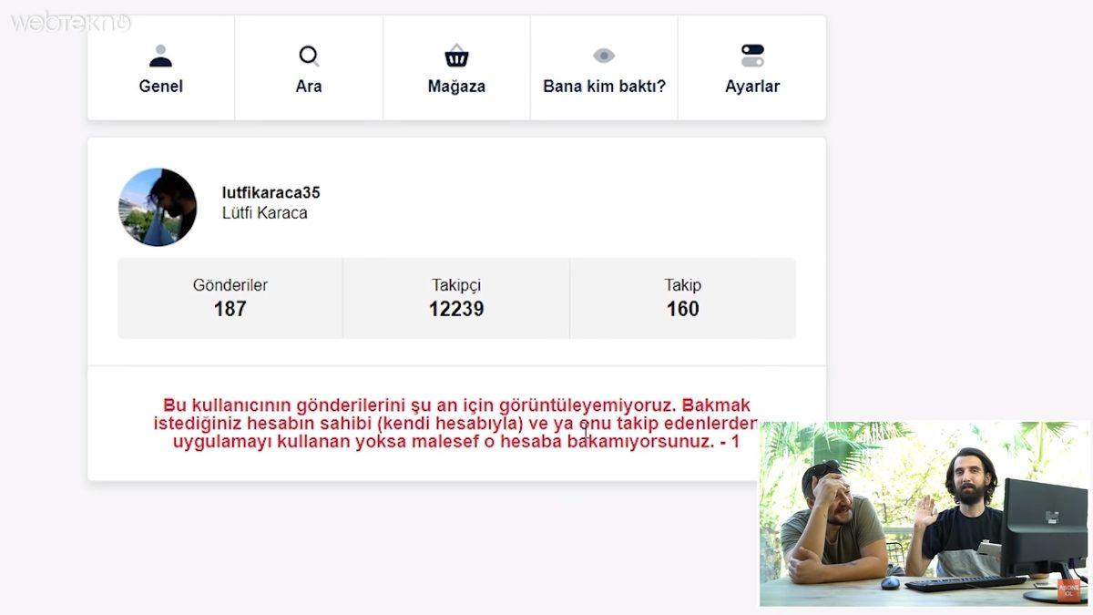 209 TL'ye Instagram'da Gizli Profilleri Gösterdiğini İddia Eden Programı Satın Aldık