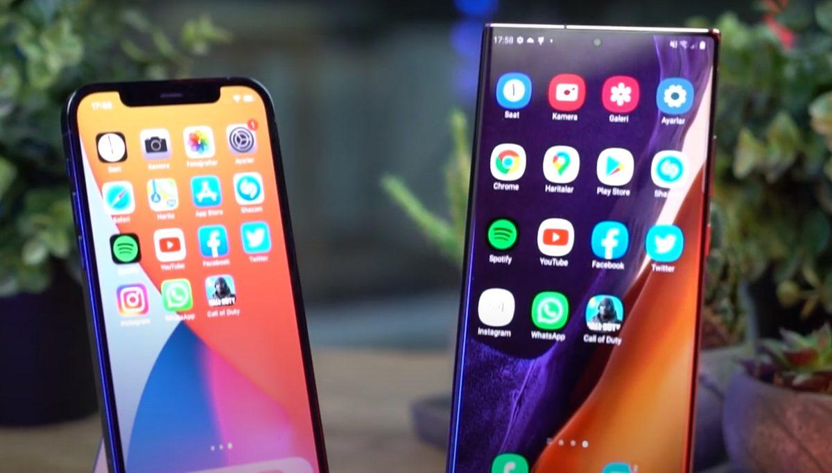 2020’nin En Güçlü Telefonları: iPhone 12 PRO VS Note20 Ultra
