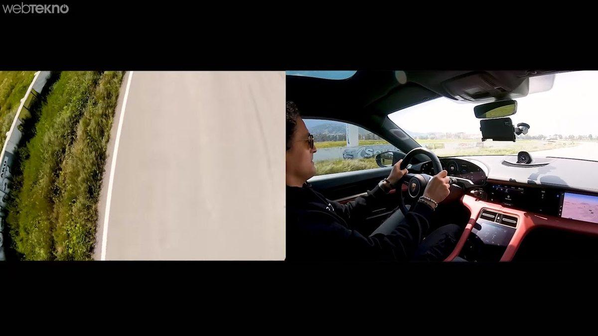 4.000.000 TL'lik Porsche Taycan Turbo S ile FPV Drone'u Kapıştırdık! (Sürpriz Sonlu)